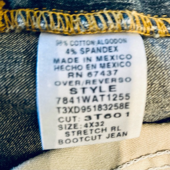 Vintage Like New Ralph Lauren Boot Cut Size 4 Jeans - Picture 6 of 9